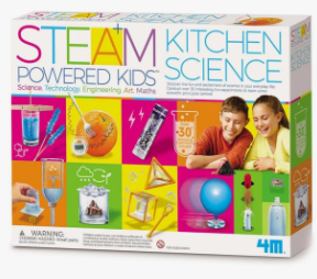 Steam Powered Kids Kitchen Science